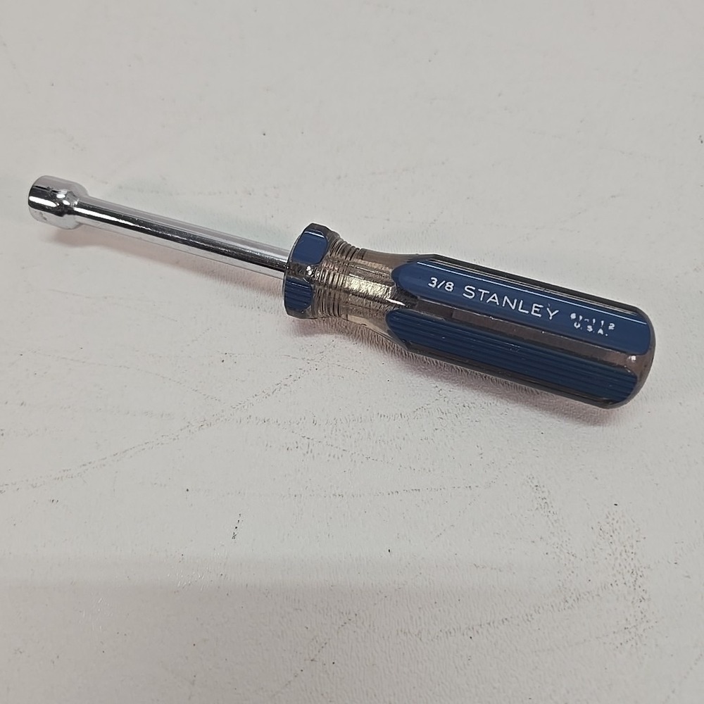Vintage Stanley Nut Driver 61-112 Made In USA 3/8"